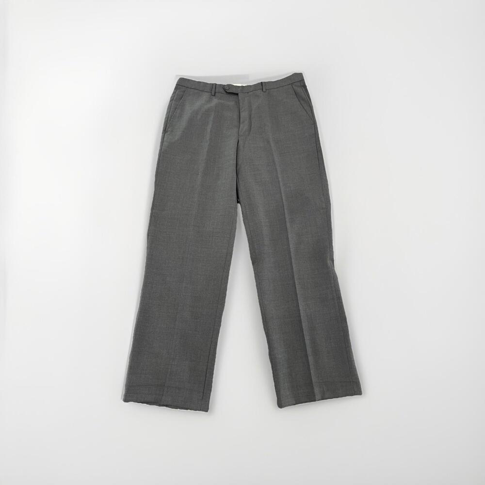 SANTORELLI MENS GREY DRESS PANTS 38x30 MADE IN ITALY GREAT CONDITION! RP ~$255